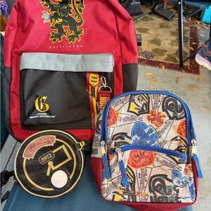 Harry Potter backpack, lunch box, and purse!